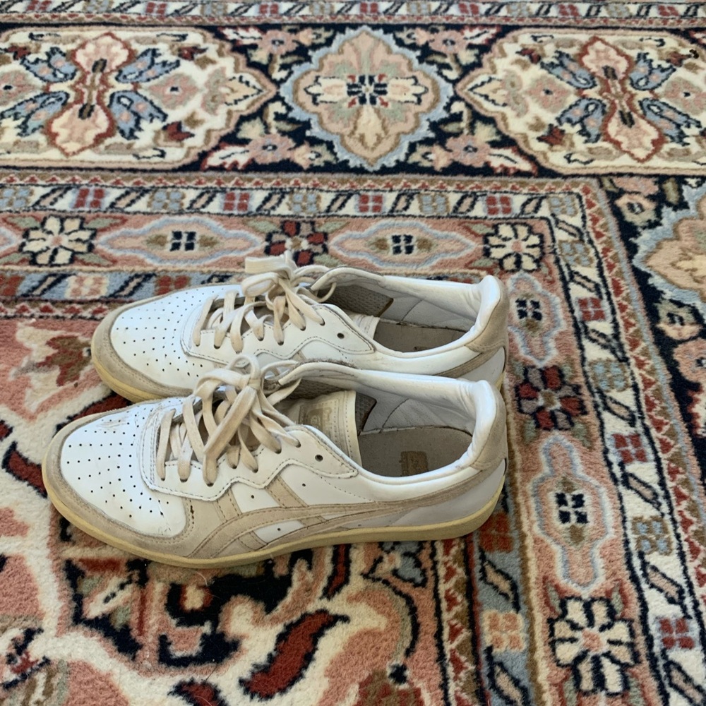 Women's Cream Sneakers